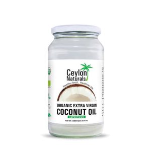 Ceylon Naturals Organic Extra Virgin Coconut Oil 1ltr