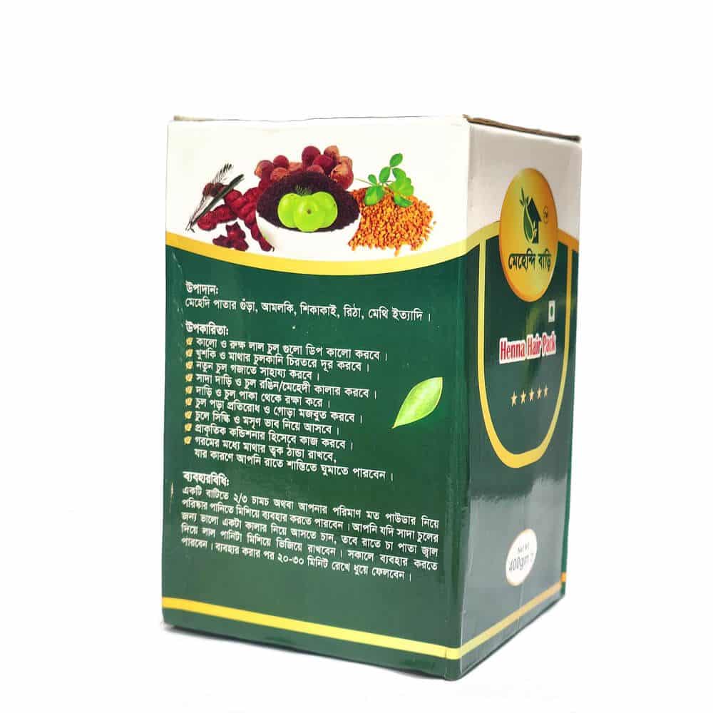 Mehendi Bari Mehedi Hair Pack
